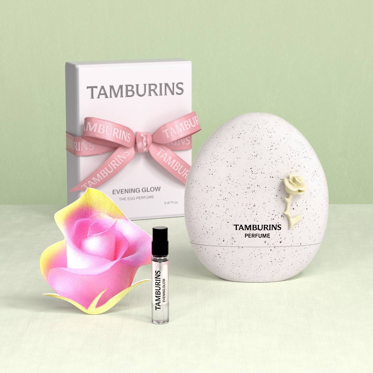 TAMBURINS เปิดตัว “Evening Glow” กลิ่นกุหลาบยามเย็น ในรูปแบบ Egg Perfume และ Perfumed Hand Wash
