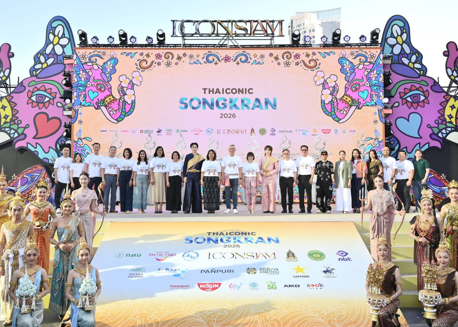 เริ่มแล้ว! มหาสงกรานต์ยิ่งใหญ่ริมแม่น้ำเจ้าพระยา“ICONSIAM THAICONIC SONGKRAN 2026 : สาด สนุก สุข สิริมงคล สงกรานต์ไทย”