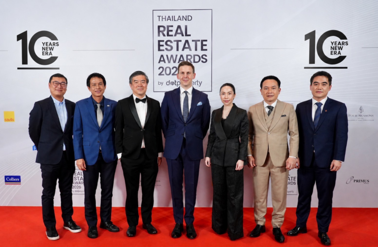Thailand Real Estate Awards 2026 ฉลองครบรอบ 10 ปี แห่งความเป็นเลิศ AP Thailand คว้ารางวัลสูงสุด Developer of the Year Thailand 2026